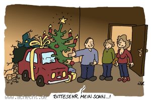 Cartoon: Dein neues Auto