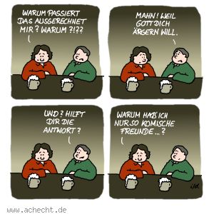 Cartoon: Warum passiert das