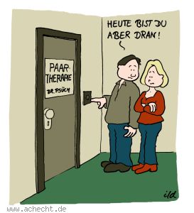 Cartoon: Heute bist du dran