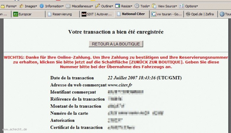 Ich mache mich lustig: Retour a la boutique: Einkauf, Internet, Shop