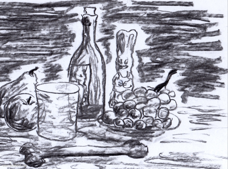 Bild: Stillleben mit Osterhase: Stillleben, Ostern, Osterhase