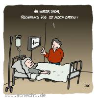 Cartoon: Rechnung 735