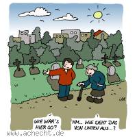 Cartoon: Wie wär's hier so